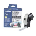 DK-11204 Etiketter til Brother printer. 17mm x 54mm .400stk . 1 rull i esken. Papirfarge hvit.